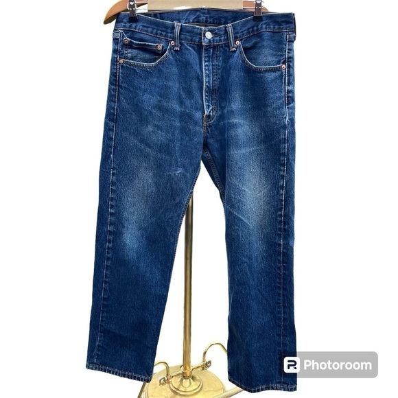LEVI’S ~ Men’s 505 Jeans Medium Wash - Picture 1 of 8